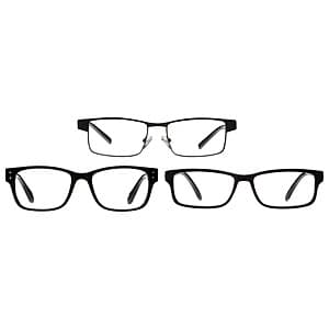 Men's Reading Glasses 3-Pack $2.90