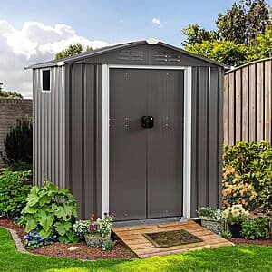 Shintenchi 6x4 메탈 도구shed