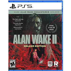 Alan Wake 2 PS5 Deluxe