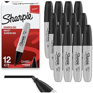 Sharpie Chisel Tip Markers