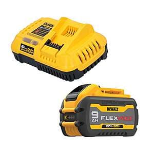 DeWALT Flexvolt 9Ah 배터리 충전기