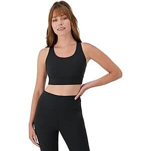 Hanes Moves 러너백 크롭 스포츠 브라