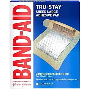 Band-Aid Tru-Stay Sheer