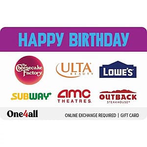 One4All Swap $100 eGift Card