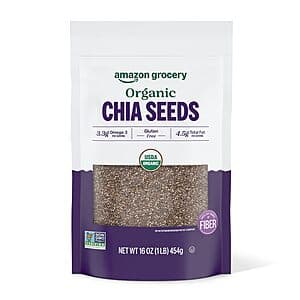 Amazon Grocery 유기농 블랙 치아씨드