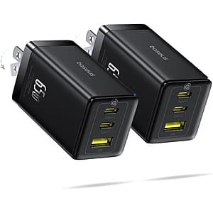 Baseus 65W USB-C 충전기 2개