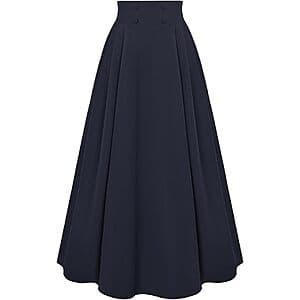 Scarlet Darkness A-Line Maxi