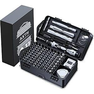 AXTH 115-in-1 정밀 드라이버 및 수리 도구 키트 $9.60