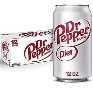 Diet Dr Pepper 12oz 24-can