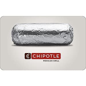 Chipotle eGift Card $50