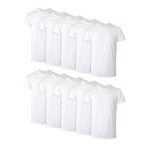 Hanes 10-Pack Crew Neck Tee