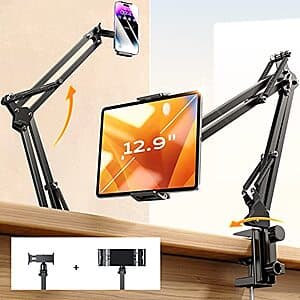 LISEN Dual-Clamp Desk Mount