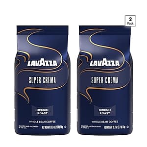 Lavazza Super Crema 2-Pack