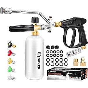 Saker Foam Cannon Pressure