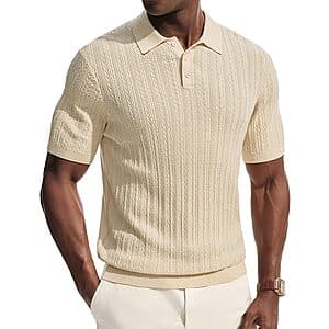 PJ Paul Jones Knit Polo Shirt