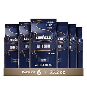 Lavazza Super Crema 6-Pack
