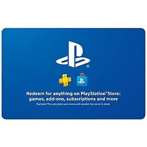 PlayStation Store $100 기프트카드