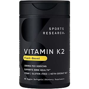Sports Research Vitamin K2