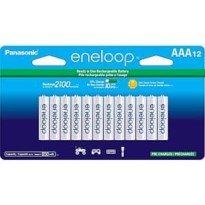 Panasonic Eneloop AAA 12개