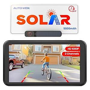 AUTO-VOX Solar Backup Camera