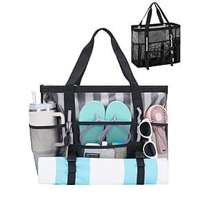 WANDF Mesh Beach Tote Bag