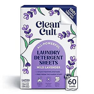 Cleancult 세탁세트 시트 60매