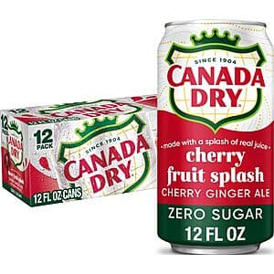 Canada Dry Cherry Ginger Ale