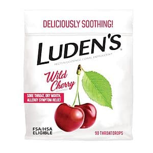 Luden's Wild Cherry 90ct