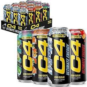 C4 Ultimate Zero Sugar 12-Pack 16oz