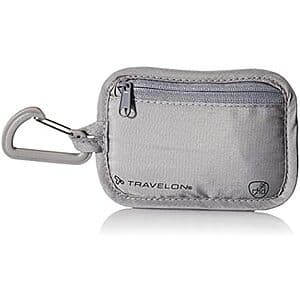 Travelon RFID 클립 스타쉬 파우치