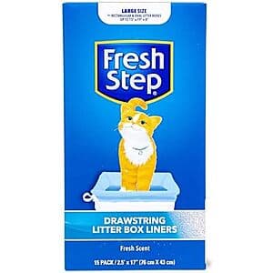 Fresh Step 쓰레기통 라이너 15매