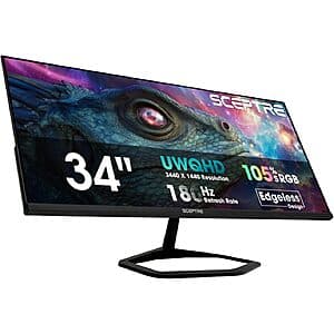 Sceptre 34" QHD 180Hz