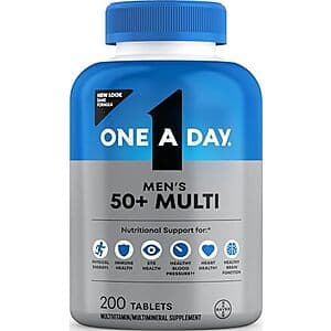 One A Day 남성 50+ 비타민 200정
