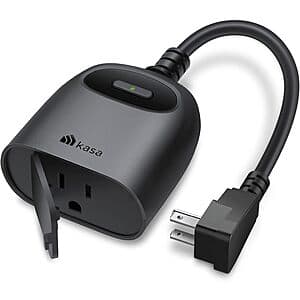 Kasa 아웃도어 WiFi 스마트 플러그 $13