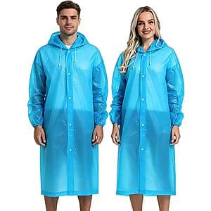 Reusable EVA Rain Poncho