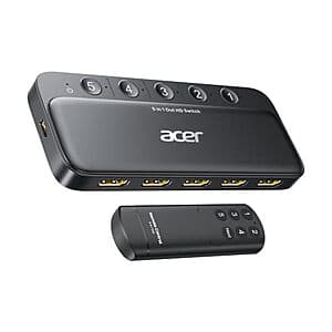Acer 5-in-1 HDMI Switch 4K@60Hz