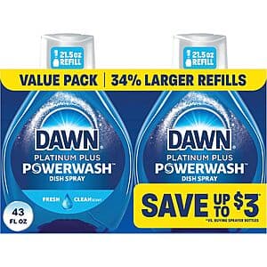 Dawn Powerwash Refill 2pk