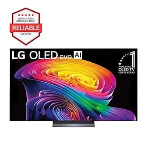 LG 65" C6 OLED evo 4K TV