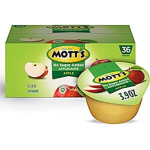 Mott's No Sugar Added 36-Ct