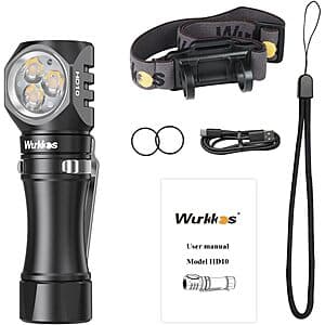 Wurkkos HD10 LED 헤드랜턴