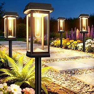 TuyLuxe Solar Pathway Lights