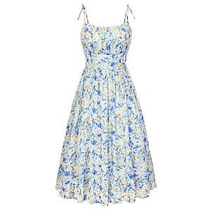 Belle Poque Floral Midi Sundress
