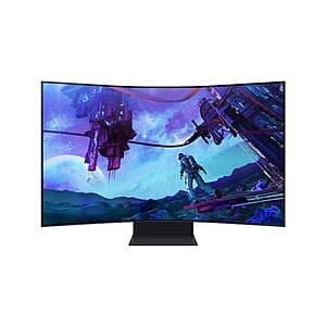 Samsung Odyssey Ark 55" 4K Mini-LED 165Hz Curved Monitor