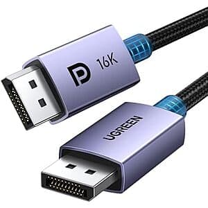 UGREEN DP 2.1 케이블 40Gbps
