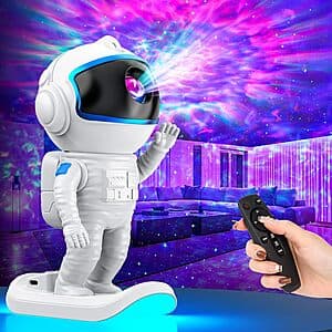 Stbands 우주인 갤럭시 별 프로젝터