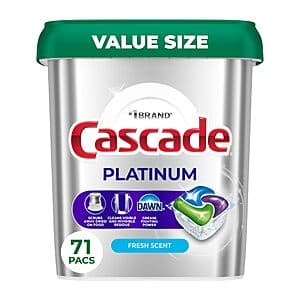 Cascade Platinum 디쉬워셔 71ct
