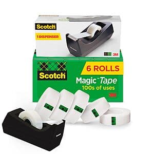 Scotch Magic Tape 6팩