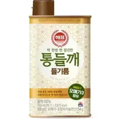 해표 통들깨 들기름