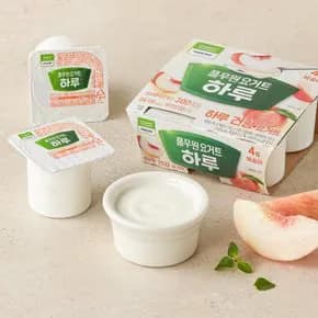 Danone Haru Yogurt Peach 4-Pack