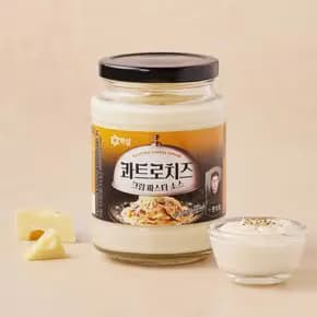 백설 콰트로치즈 크림 파스타